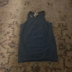 Dark blue athleta girl tank top